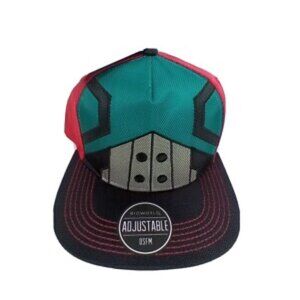 NWT My Hero Academia Deku Suit Up Snapback Multi-Color Bioworld RARE NEW